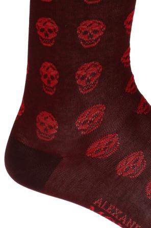 Skull motif socks, zdjęcie 2 Skull motif socks od Alexander McQueen
